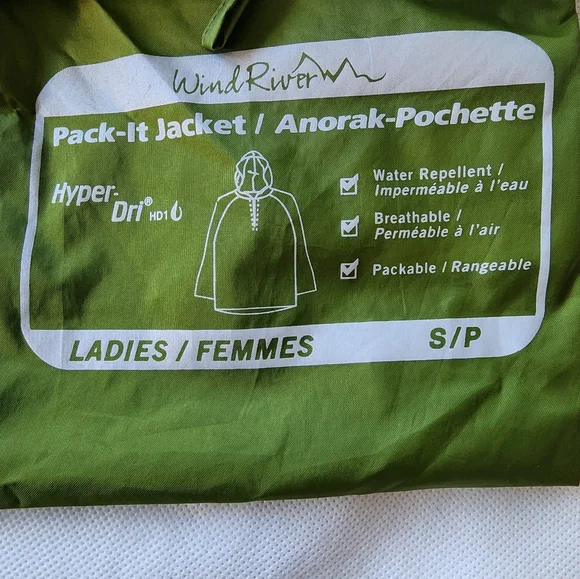 Windriver Hyper Dri Pack-it Jacket Size Small - Picture 4 of 6